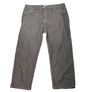 Beyond the Limit Mens Jeans Size 50X32 Gray Denim Work Pants 5 Pocket